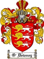 O'Downey coat of arms family crest download