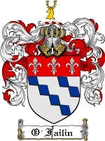 O'Failin coat of arms family crest download