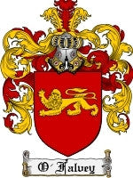 O'Falvey coat of arms family crest download