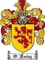 O'Feeley coat of arms family crest download