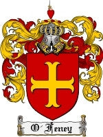 O'Feney coat of arms family crest download