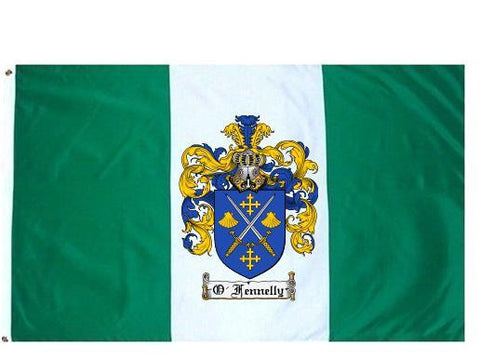 O'Fennelly family crest coat of arms flag