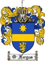 O'Fergus coat of arms family crest download