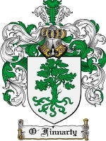 O'Finnarty coat of arms family crest download