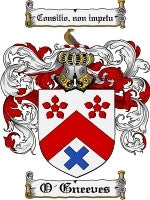 O'Gneeves coat of arms family crest download