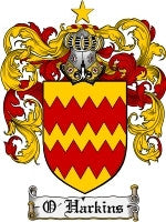 O'Harkins coat of arms family crest download