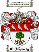 O'Hegarty coat of arms family crest download