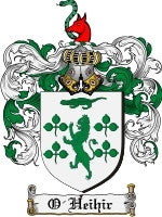 O'Heihir coat of arms family crest download