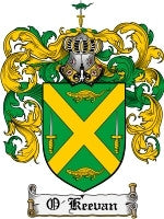 O'Keevan coat of arms family crest download