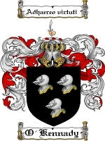 O'Kennady coat of arms family crest download