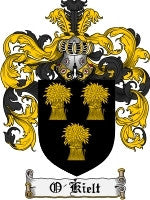O'Kielt coat of arms family crest download
