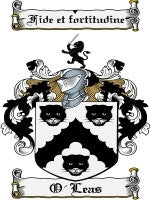 O'Leas coat of arms family crest download