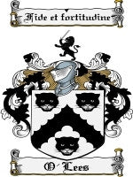 O'Lees coat of arms family crest download