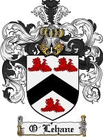 O'Lehane coat of arms family crest download