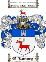 O'Lunney coat of arms family crest download