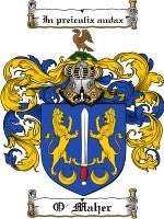 O'Maher coat of arms family crest download