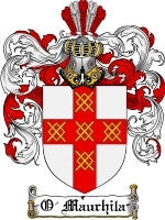 O'Maurhila coat of arms family crest download