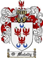 O'Mulally coat of arms family crest download