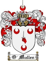 O'Mullen coat of arms family crest download