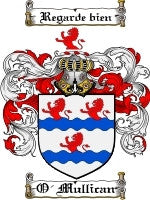 O'Mullican coat of arms family crest download