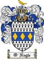 O'Nagle coat of arms family crest download