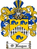 O'Reagan coat of arms family crest download