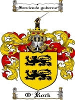 O'Rork coat of arms family crest download