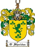 O'Sheridan coat of arms family crest download