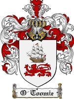 O'Toomie coat of arms family crest download