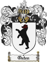 Oaten coat of arms family crest download