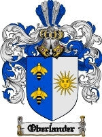 Oberlander coat of arms family crest download
