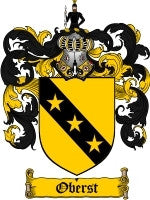 Oberst coat of arms family crest download