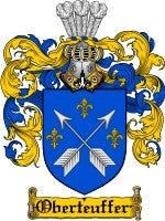 Oberteuffer coat of arms family crest download