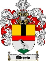 Oberto coat of arms family crest download