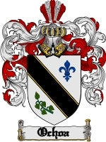 Ochoa coat of arms family crest download