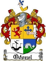 Odonel coat of arms family crest download