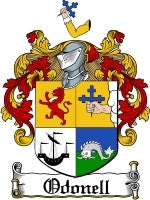 Odonell coat of arms family crest download