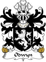 Odwyn coat of arms family crest download