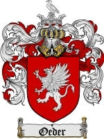 Oeder coat of arms family crest download