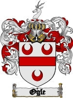 Ogle coat of arms family crest download