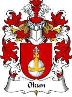 Okun coat of arms family crest download