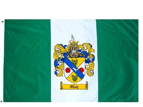 Olah family crest coat of arms flag