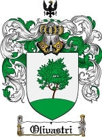 Olivastri coat of arms family crest download