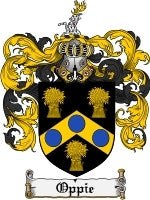 Oppie coat of arms family crest download