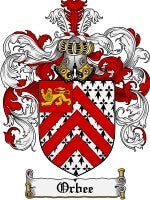 Orbee coat of arms family crest download