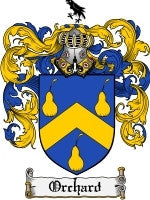 Orchard coat of arms family crest download