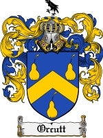 Orcutt coat of arms family crest download