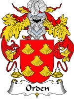 Orden coat of arms family crest download