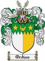 Ordwee coat of arms family crest download