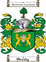 Oreilly coat of arms family crest download